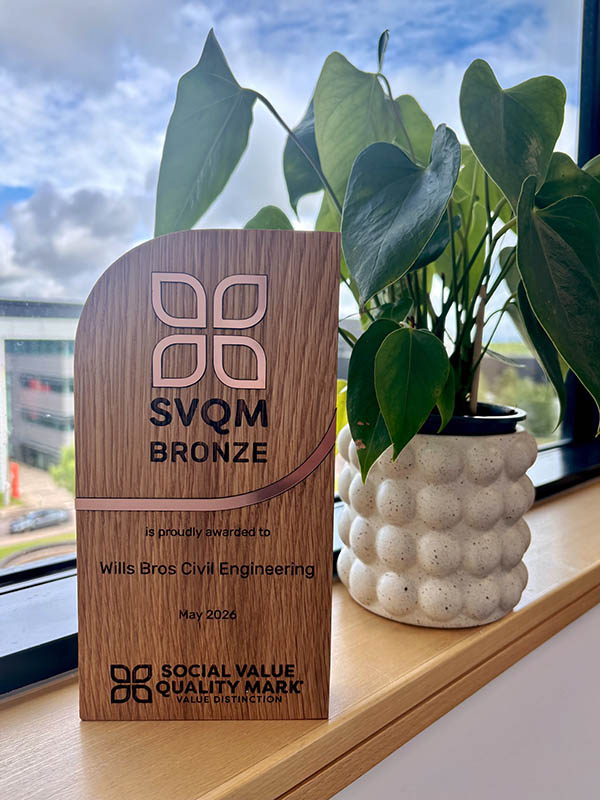 Bronze accreditation from the Social Value Quality Mark